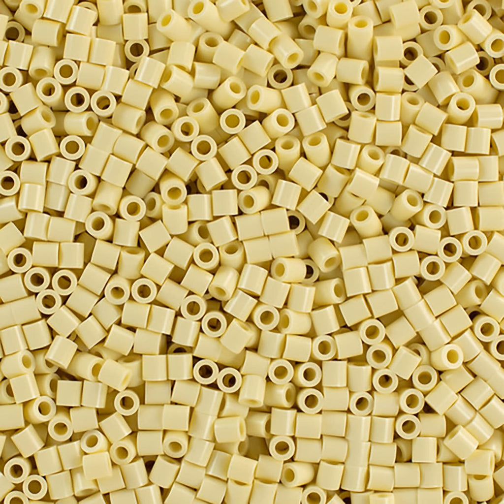 1,000 Perler Beads - Creme
