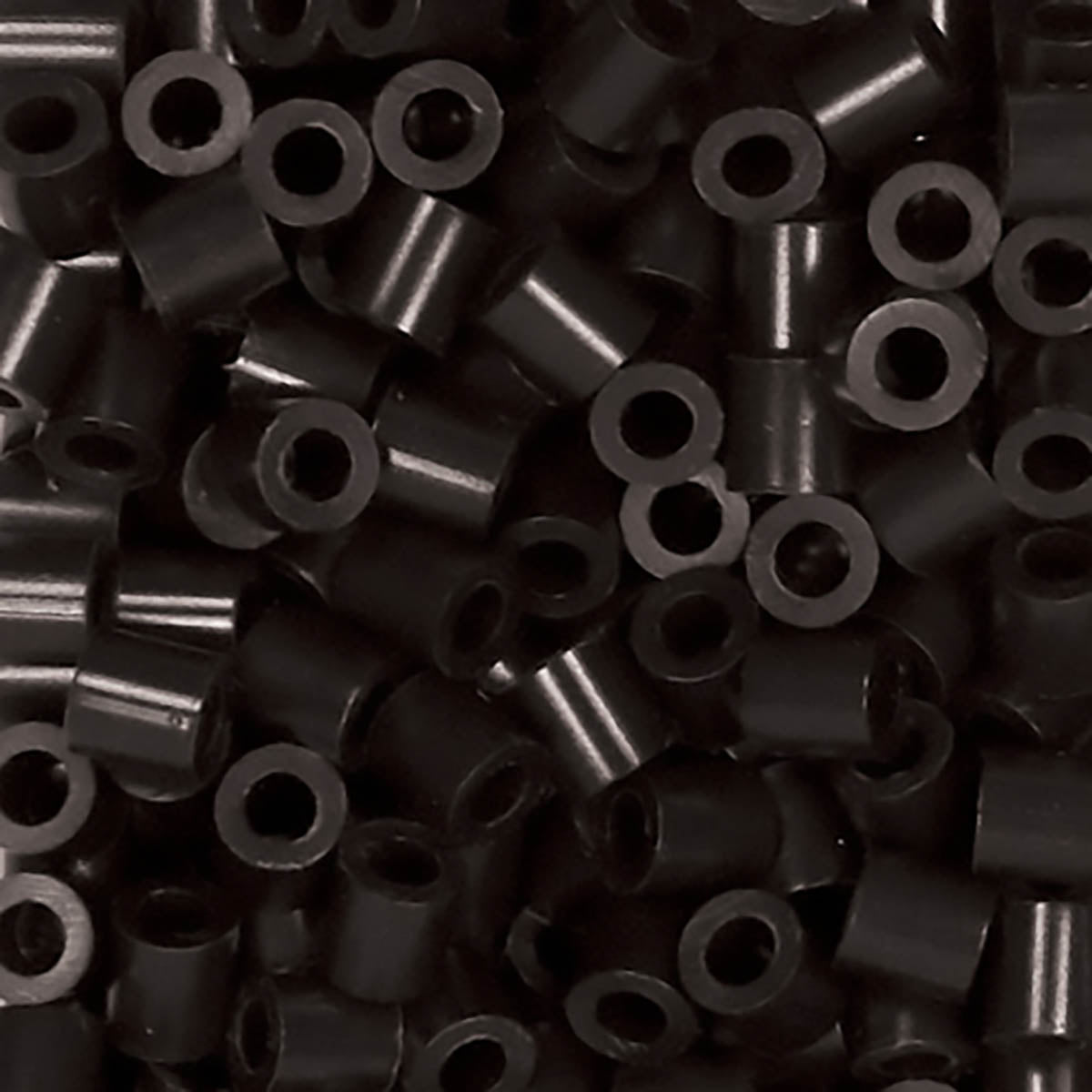 1,000 Perler Beads - Black