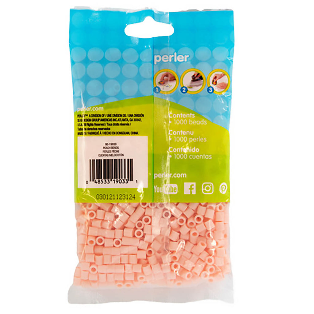 1,000 Perler Beads - Peach