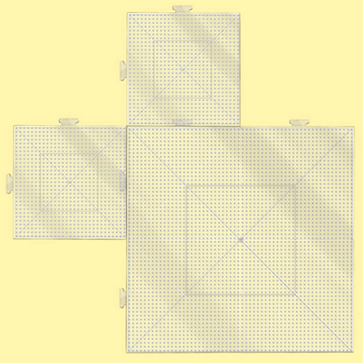 Mini Beads Large Pegboards, 2 Ct